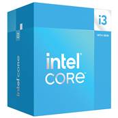 CPU Intel Core i3-14100F - 4 Coeurs de 3.5 à 4.7Ghz - 14ème génération