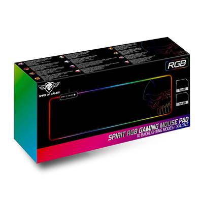 Tapis de souris - SPIRIT OF GAMER - Skull RGB XXL