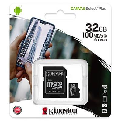 Mémoire Micro SD - Kingston - 32 Go - 80Mo - Canvas