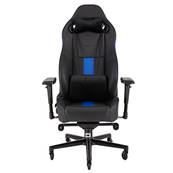 Fauteuil pour gamer - CORSAIR - T2 WARRIOR - Noir et Bleu ( CF-9010009-WW )