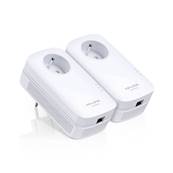 Courant Porteur - TP-Link - 2 adaptateurs 1 Ports RJ45 - 1300 Mbits - TL-PA8015PKIT