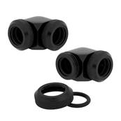 Pack de 2 Embouts 14mm - CORSAIR - Hydro X Series XF - 90 Degree - Black (Noir) - ( CX-9052015-WW )