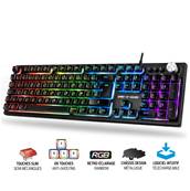 Clavier SPIRIT OF GAMER - PRO-K7 - Semi Mécanique - LED