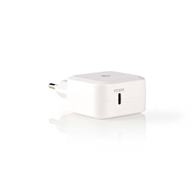 Chargeur Secteur - 1 Port USB-C (30W) - Nedis - WCPD30W100WT