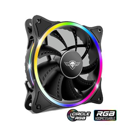 Ventilateur 12 cm - Spirit of Gamer - Air Flow V120EX - RING