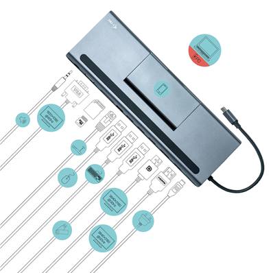 Station d'accueil - USB-C - ITEC - Avec Power Delivery 85W