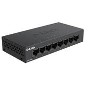 Switch - D-LINK - 8 Ports - DGS-108 - 10/100/1000Mbits - Gigabits - Gamme Entreprise