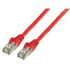 CABLE RESEAU - F/UTP - CAT 6 - 0.25m - Rouge - VLCP85210R0.2