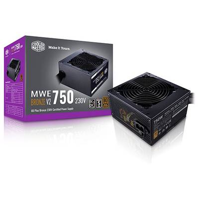 Alimentation - COOLER MASTER - MWE 750W - 80 PLUS Bronze
