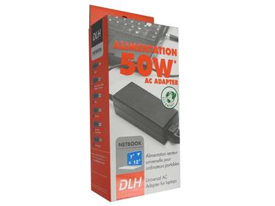 Transfo alimentation pour PC Portable - DLH - 50W