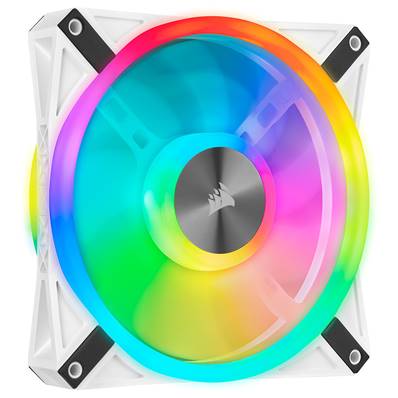 Ventilateur 14 cm - CORSAIR - QL140 RGB - LED RGB - BLANC