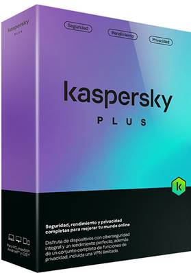 Antivirus - Kaspersky - Plus - 3 Utilisateurs - 1 an