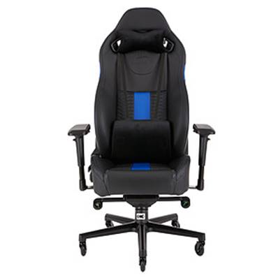 Fauteuil pour gamer - CORSAIR - T2 WARRIOR - Noir et Bleu ( CF-9010009-WW )