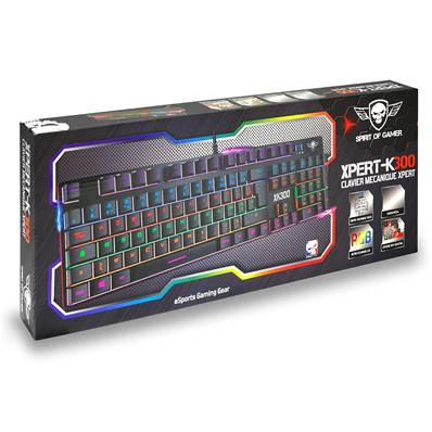 Clavier - SPIRIT OF GAMER - XPERT-K300 - Mecanique - Retro-éclairé