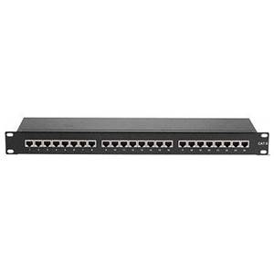 PANNEAU DE BRASSAGE 19'' CAT6 STP 24 PORTS