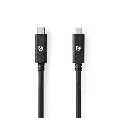 Cable USB-C Male / USB-C Male - 3.2 Gen 2 - 1.00m - jusqu'a 100W - CCGW64750BK10