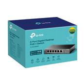 Switch - TPLINK - 5 Ports - TL-SG1006P - Gigabits - 4 Ports POE
