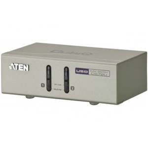 COMMUTATEUR KVM 2 PORTS - ATEN CS72U - VGA + 2xUSB + Audio