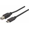 Adaptateur USB B Male vers USB C 3.0 - 150304