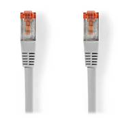 Cable Reseau RJ45 - S/FTP - 10 m - CAT 6 - Gris - CCGB85221GY100