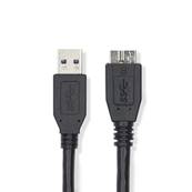 Cable USB 2.0 - USB-A Male / USB-Micro B Male - 0.5m - CCGL61500BK05