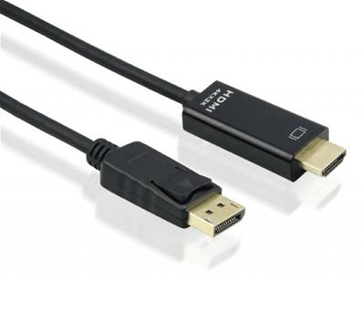 Cable Display Port 1.2 Male vers HDMI 2.0 Male - 2.00m
