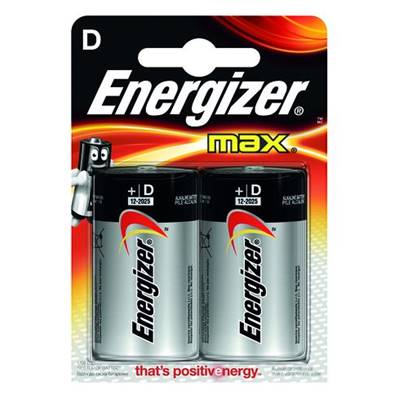 Piles Energizer MAX PLUS - D - LR20