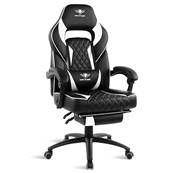 Fauteuil pour gamer - Spirit of Gamer - SOG MUSTANG - Noir et Blanc ( Black and White )