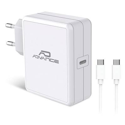 Chargeur Secteur - 1 Port USB-C (3.25A) 65W - Advance - PD-65S