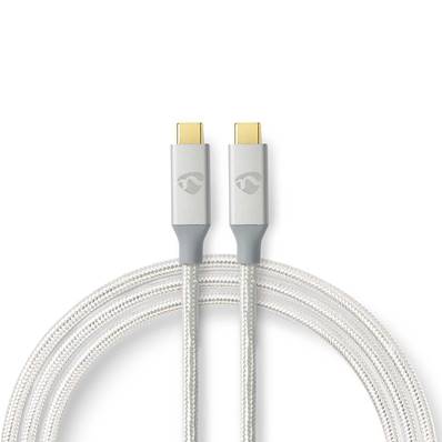 Cable USB-C Male vers USB-C Male - USB 3.2 Gen 2x2 - 1.00m - 20Gbps - 100W/5A