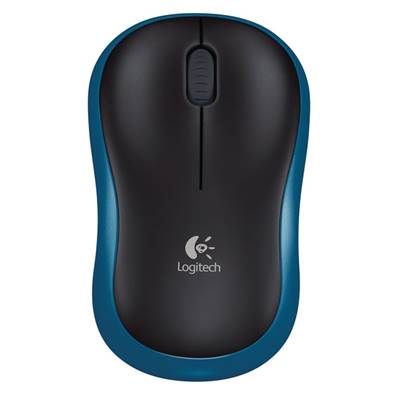 Souris - Logitech - M185 - Sans fil - Bleu