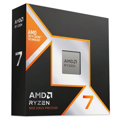 CPU AMD Ryzen 7 9800XD3D - 8C/16T - 4.7 à 5.2 Ghz - Socket AM5