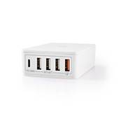 Chargeur Secteur 63W - 1 Port USB-C (30W) - Nedis - WCPD30W120WT